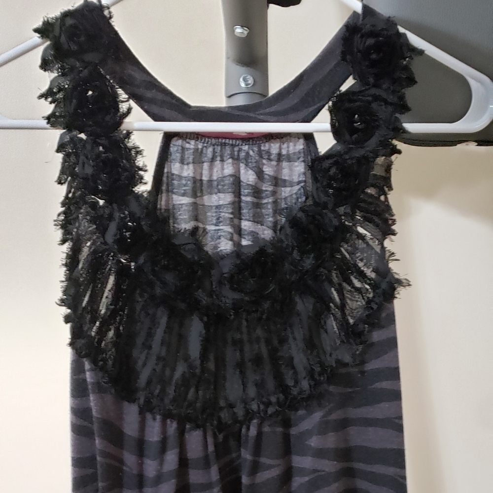 Lace tank top